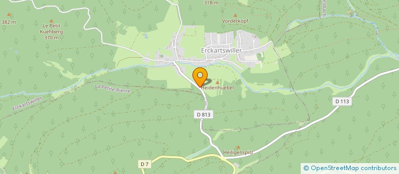 localisation de l'entreprise SCI DU WITTHOLZ  FROHMUHL