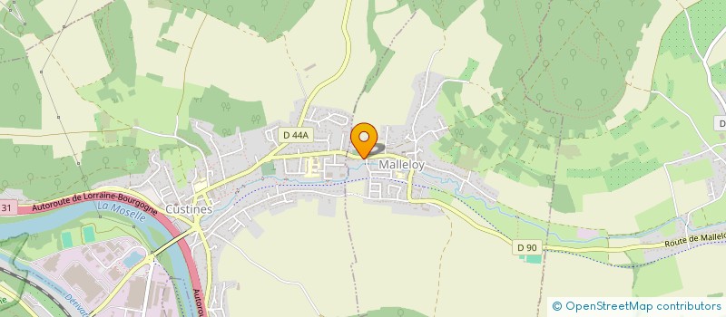 localisation de l'entreprise SCI DU WORLD TRADE  MALLELOY