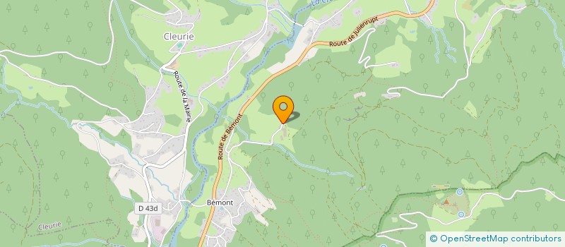 localisation de l'entreprise SCI DU XATIS-AMET  LE SYNDICAT