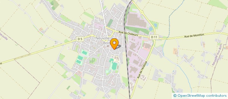 localisation de l'entreprise SCI DU XV à NEUVILLE-AUX-BOIS
