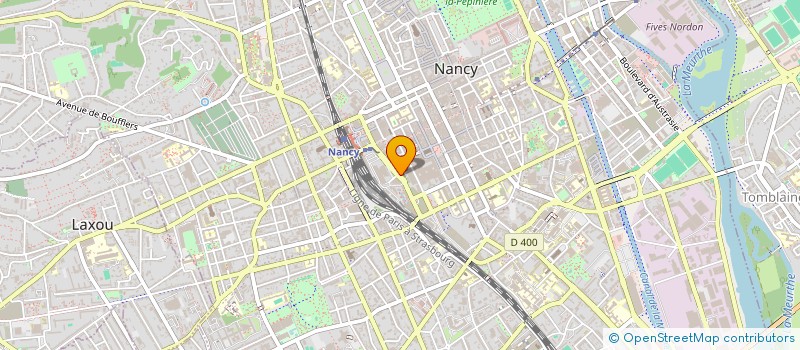 localisation de l'entreprise SCI DU XV EME à NANCY