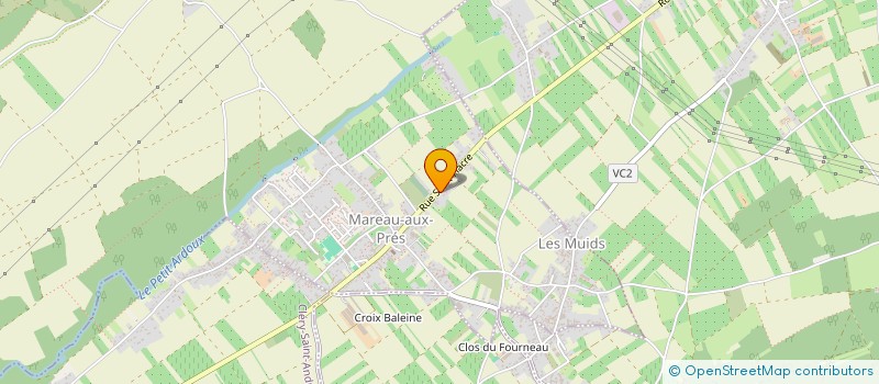 localisation de l'entreprise SCI DU XVIII à MAREAU-AUX-PRES