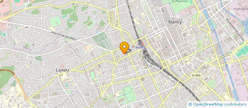 localisation de l'entreprise SCI DU XXII  NANCY