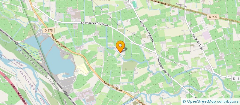 localisation de l'entreprise SCI DU YANG TZE  CAVAILLON