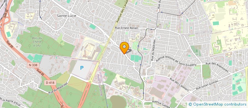 localisation de l'entreprise SCI DU ZENITH  SAINT-ETIENNE-DU-ROUVRAY