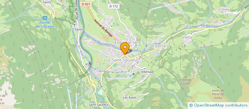 localisation de l'entreprise SCI DU ZEPHYR  LUZ-SAINT-SAUVEUR