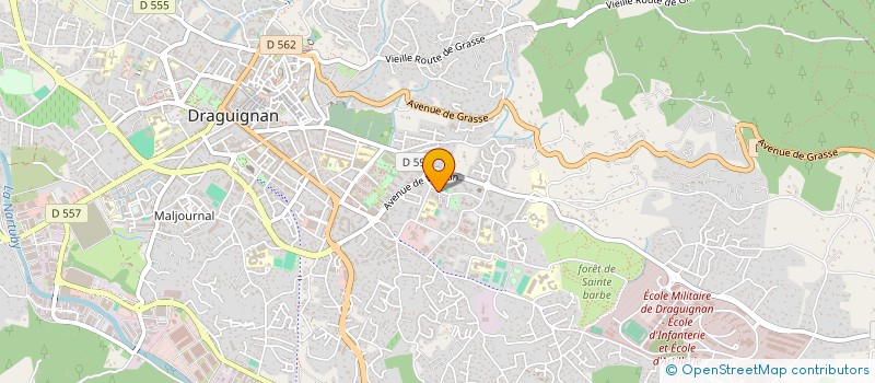 localisation de l'entreprise SCI DU ZODIAC à DRAGUIGNAN