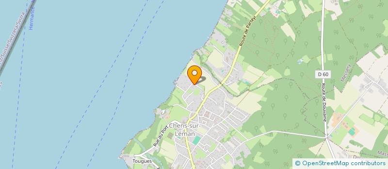 localisation de l'entreprise SCI DUAA  CHENS-SUR-LEMAN