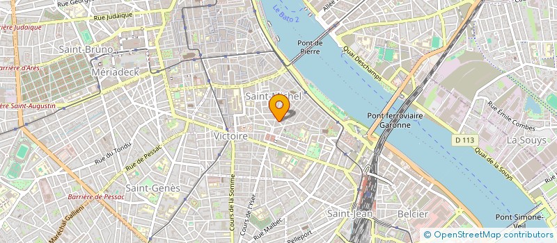 localisation de l'entreprise SCI DUANIP  BORDEAUX