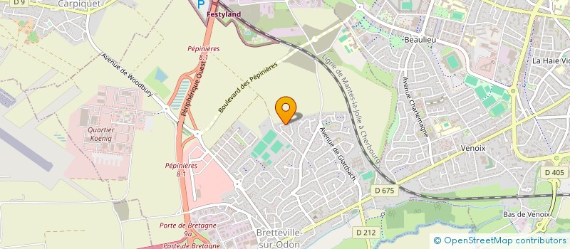 localisation de l'entreprise SCI DUB  BRETTEVILLE-SUR-ODON