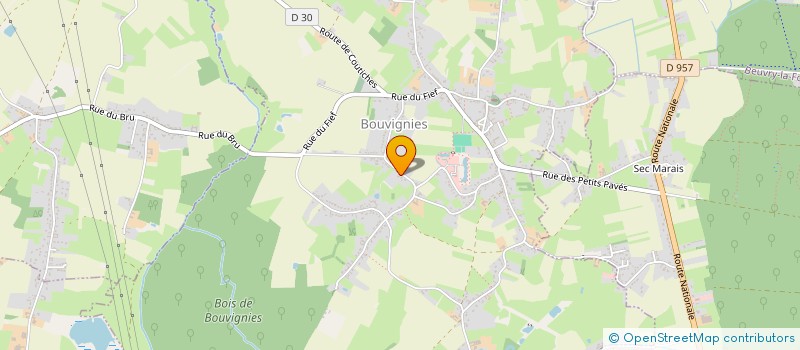 localisation de l'entreprise SCI DUBAR-SUAREZ & FILS à BOUVIGNIES