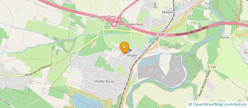 localisation de l'entreprise SCI DUBARRY à CARCASSONNE