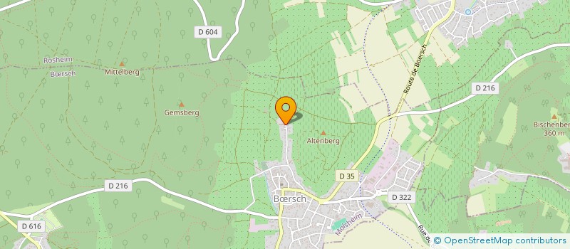 localisation de l'entreprise SCI DUBEL  BRSCH