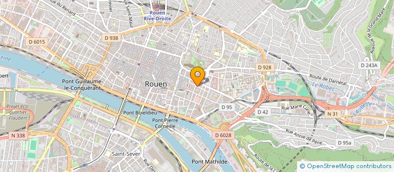 localisation de l'entreprise SCI DUBISAC à ROUEN