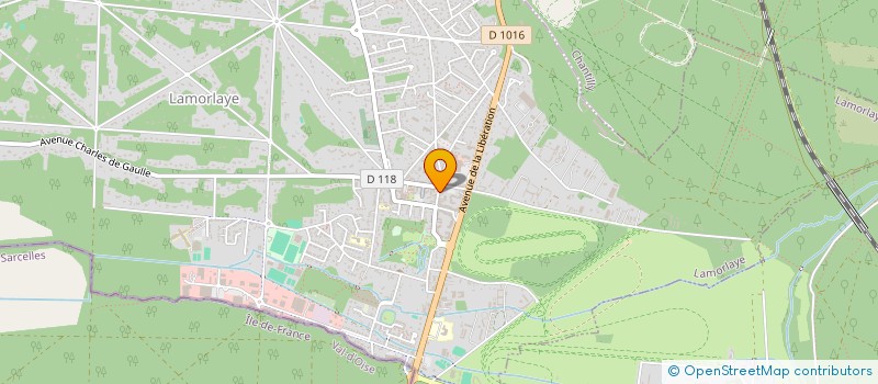 localisation de l'entreprise SCI DUBLANCHET  LAMORLAYE