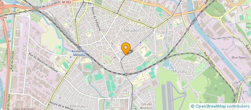 localisation de l'entreprise SCI DUBLIN à STRASBOURG