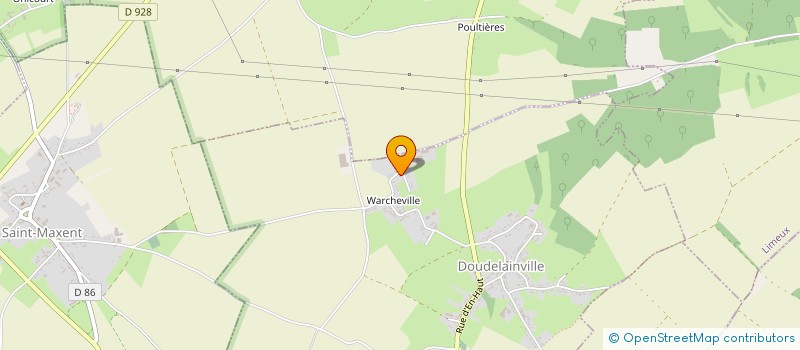 localisation de l'entreprise SCI DUBOIS  DOUDELAINVILLE