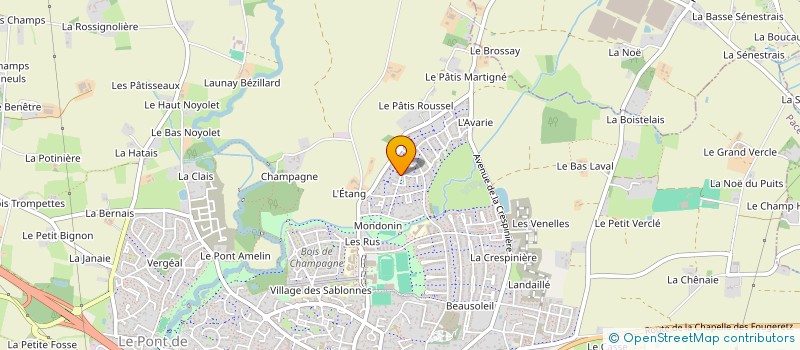 localisation de l'entreprise SCI DUBOIS  PACE