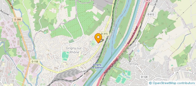 localisation de l'entreprise SCI DUBOIS à GRIGNY