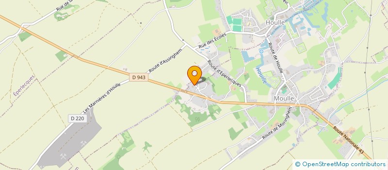 localisation de l'entreprise SCI DUBOIS  MOULLE