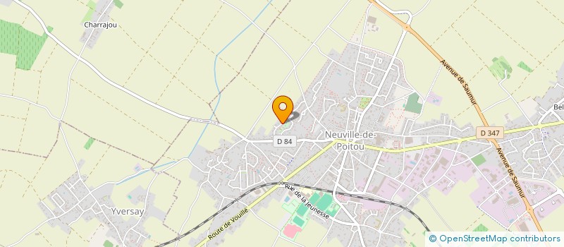 localisation de l'entreprise SCI DUBOIS BLANCHARD  NEUVILLE-DE-POITOU