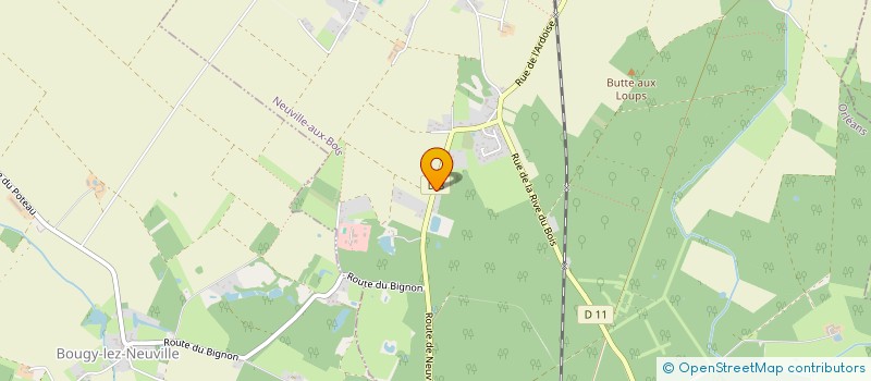 localisation de l'entreprise SCI DUBOIS CHINAILLON à NEUVILLE-AUX-BOIS
