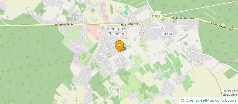 localisation de l'entreprise SCI DUBOIS DES VALLEES  NEUVY