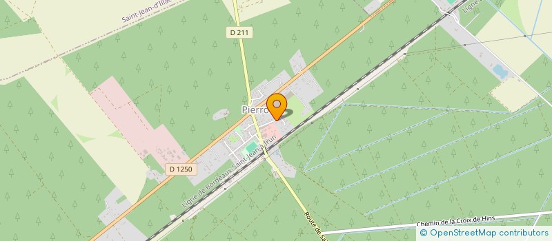 localisation de l'entreprise SCI DUBOIS & FILS  CESTAS