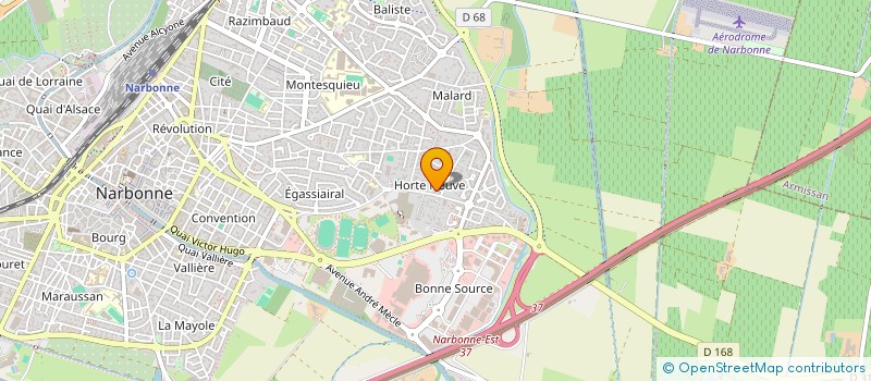 localisation de l'entreprise SCI DUBOIS - SEMARD à NARBONNE