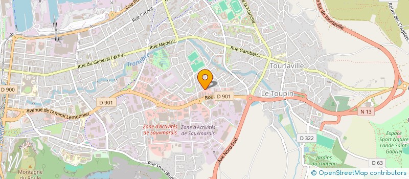 localisation de l'entreprise SCI DUBOST à CHERBOURG-EN-COTENTIN