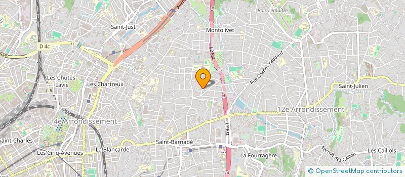 localisation de l'entreprise SCI DUBOST à MARSEILLE