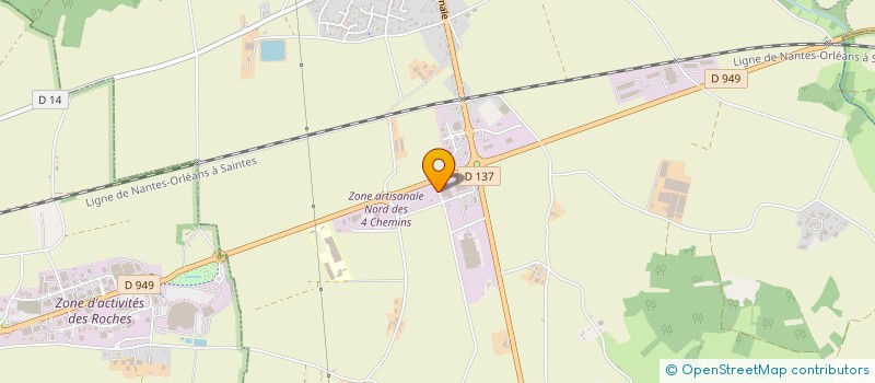 localisation de l'entreprise SCI DUBOURG  SAINTE-GEMME-LA-PLAINE