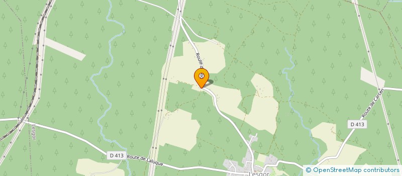 localisation de l'entreprise SCI DUBOURG  LESGOR