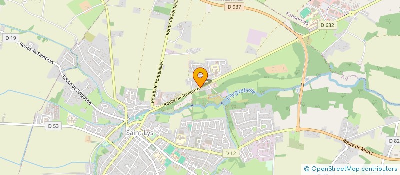 localisation de l'entreprise SCI DUBOURG  SAINT-LYS