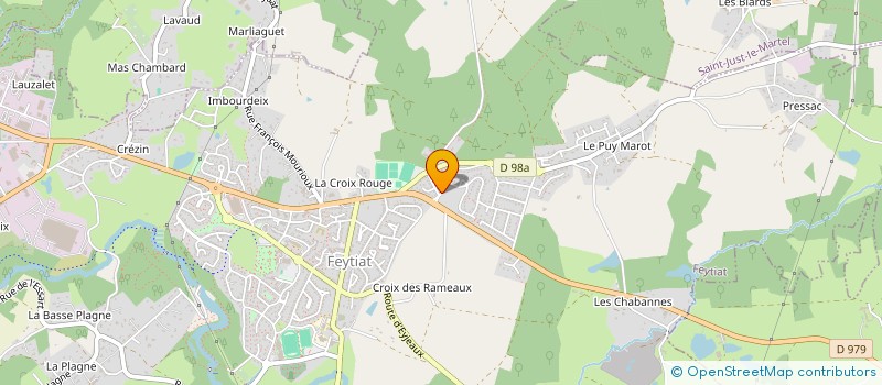 localisation de l'entreprise SCI DUBRAU à FEYTIAT