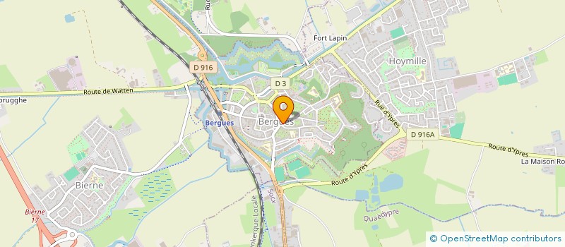 localisation de l'entreprise SCI DUBREUIL  BERGUES