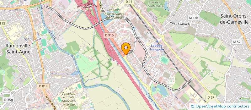 localisation de l'entreprise SCI DUBREUIL  LABEGE