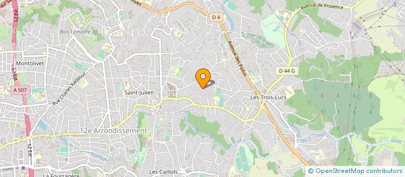 localisation de l'entreprise SCI DUBROCA à MARSEILLE