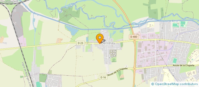 localisation de l'entreprise SCI DUBUGET  BOURGES