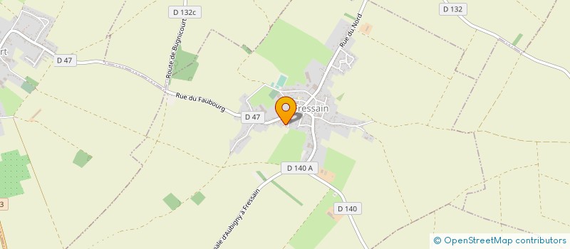 localisation de l'entreprise SCI DUBUIS  FRESSAIN