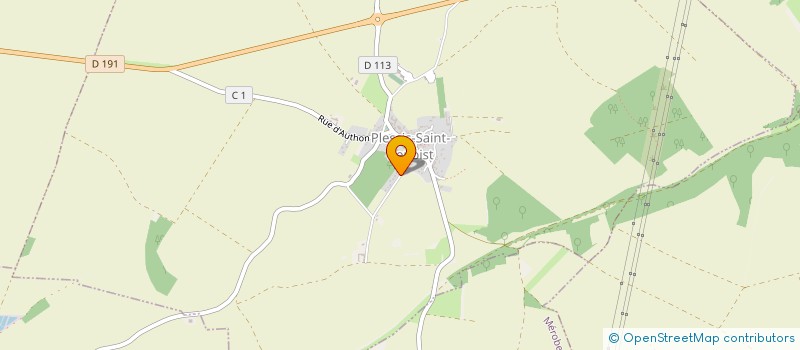 localisation de l'entreprise SCI DUBUISSON  PLESSIS-SAINT-BENOIST