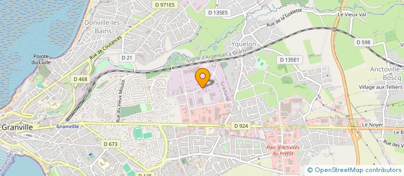 localisation de l'entreprise SCI DUBURO  GRANVILLE