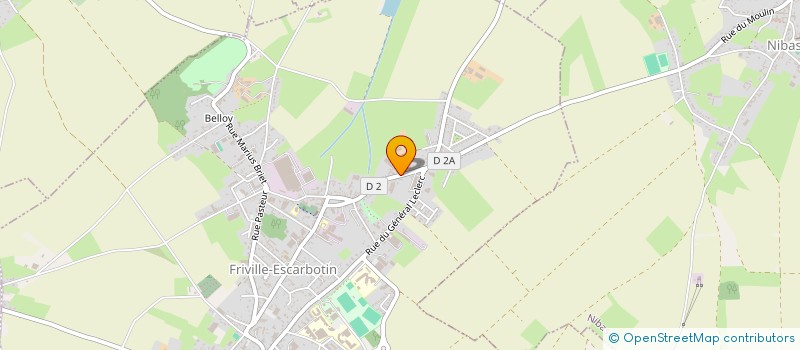 localisation de l'entreprise SCI DUBUS  FRIVILLE-ESCARBOTIN