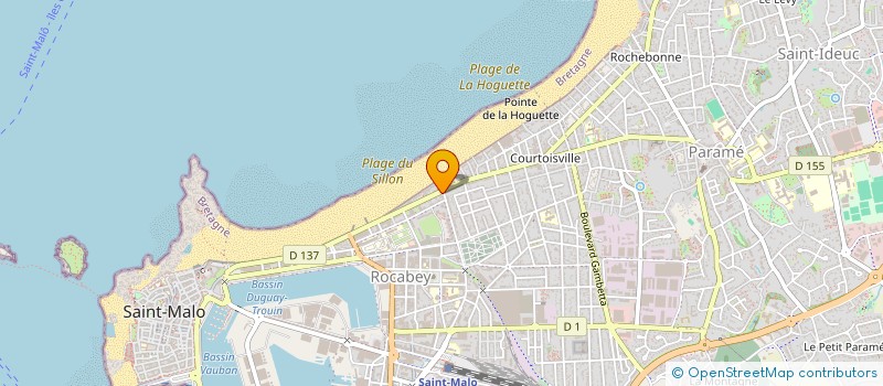 localisation de l'entreprise SCI DUC  SAINT-MALO
