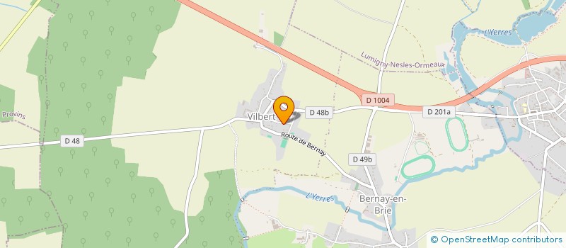 localisation de l'entreprise SCI DUC DE DANTZIG  BERNAY-VILBERT