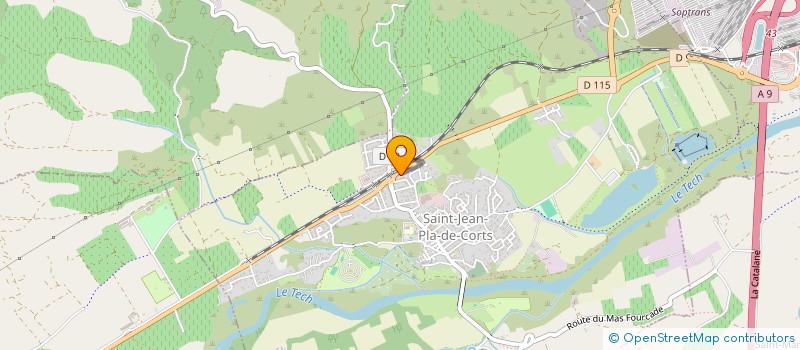 localisation de l'entreprise SCI DUC THANG  SAINT-JEAN-PLA-DE-CORTS