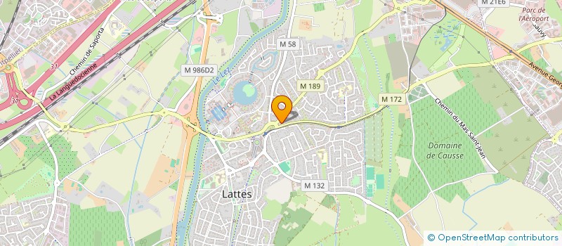 localisation de l'entreprise SCI DUCA à LATTES