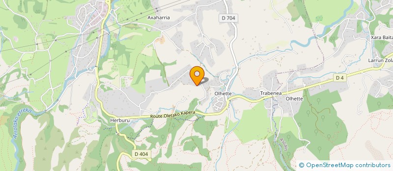 localisation de l'entreprise SCI DUCA  URRUGNE