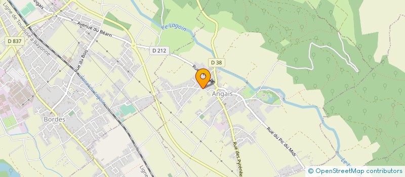 localisation de l'entreprise SCI DUCAMIN  ANGAIS