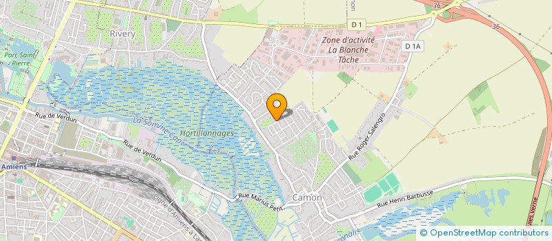 localisation de l'entreprise SCI DUCANGE à CAMON